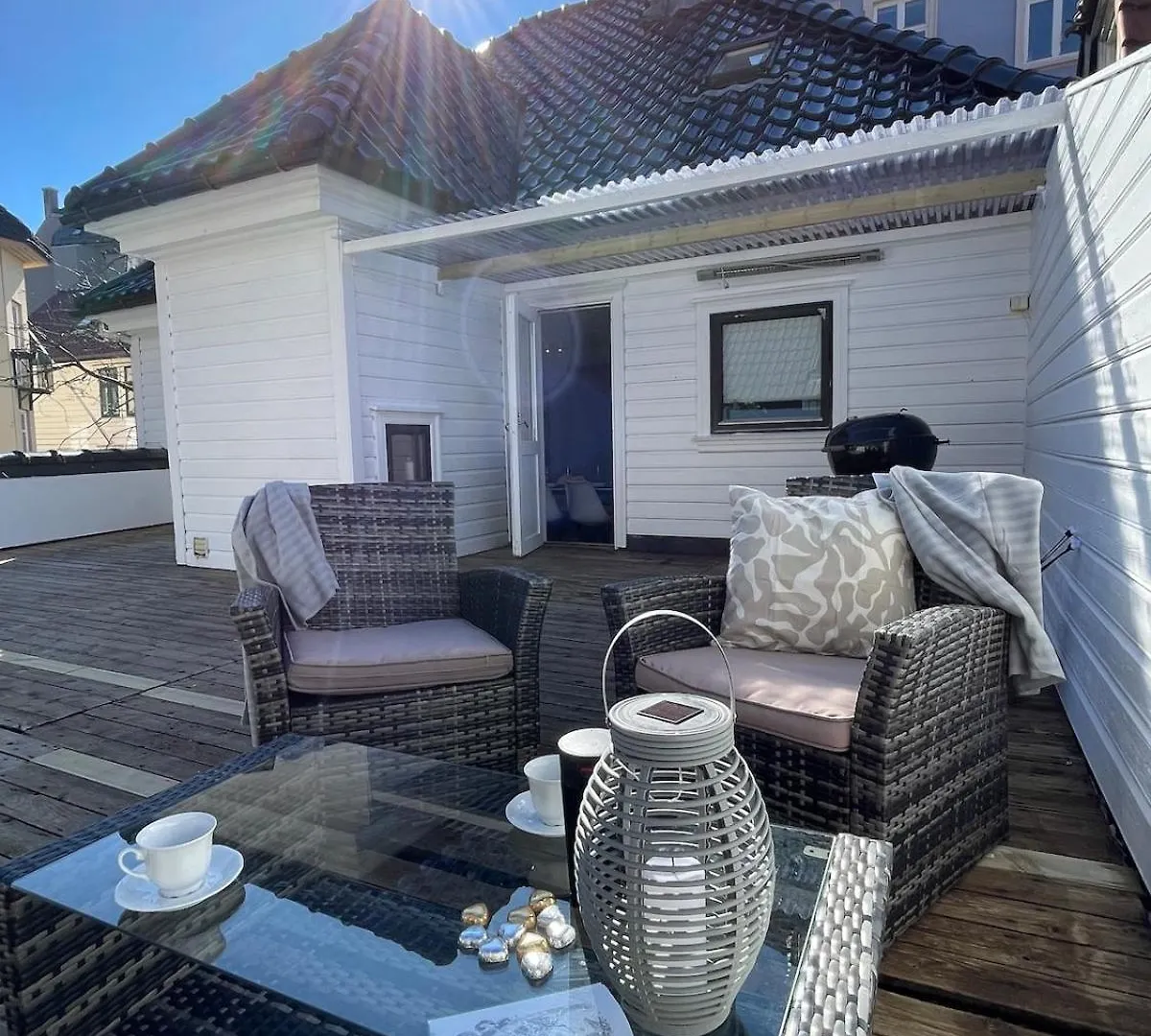 Apartament Charming House With Roof Terrace And Sea View Bergen 0*,  Norwegia